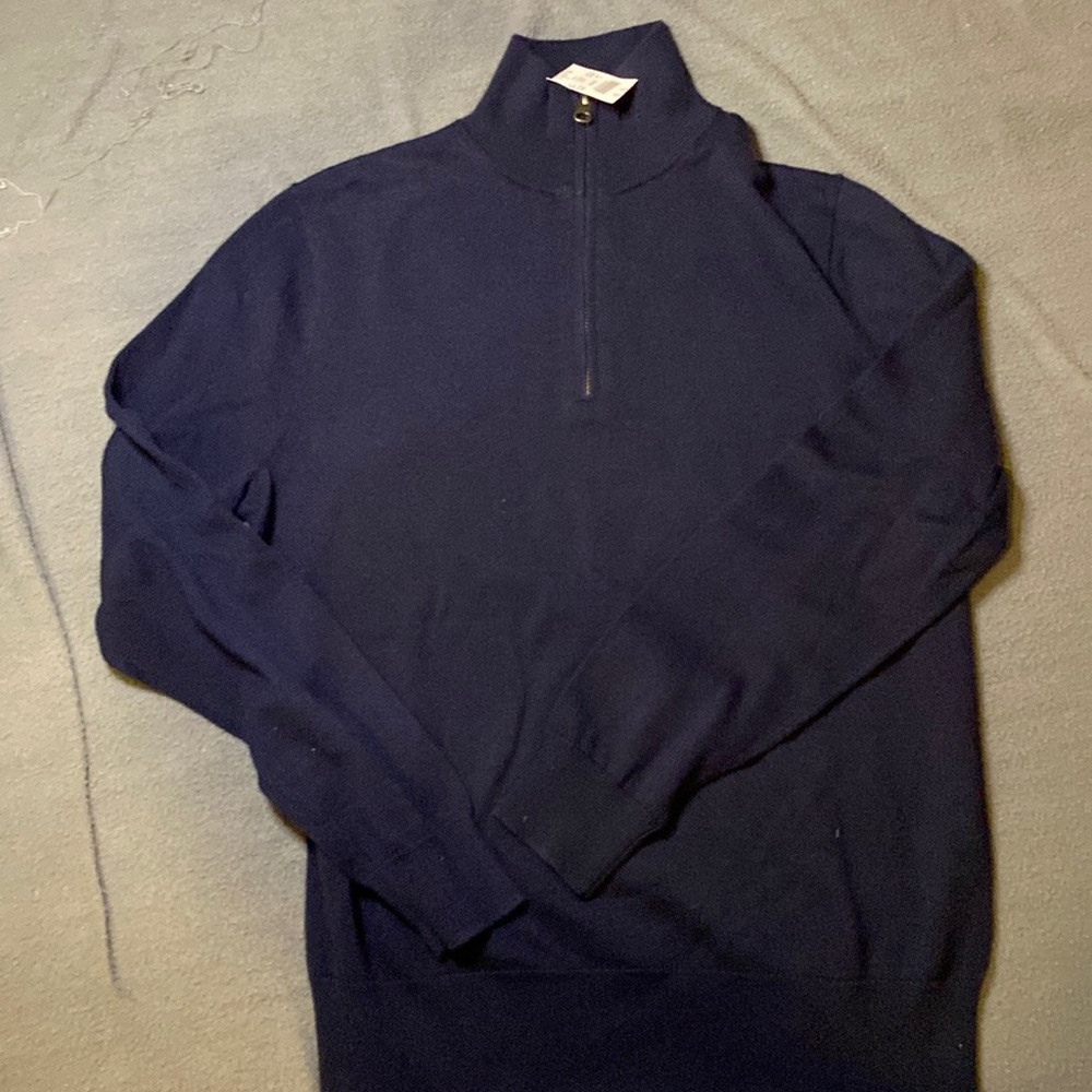 JCrew quarter zip sweater